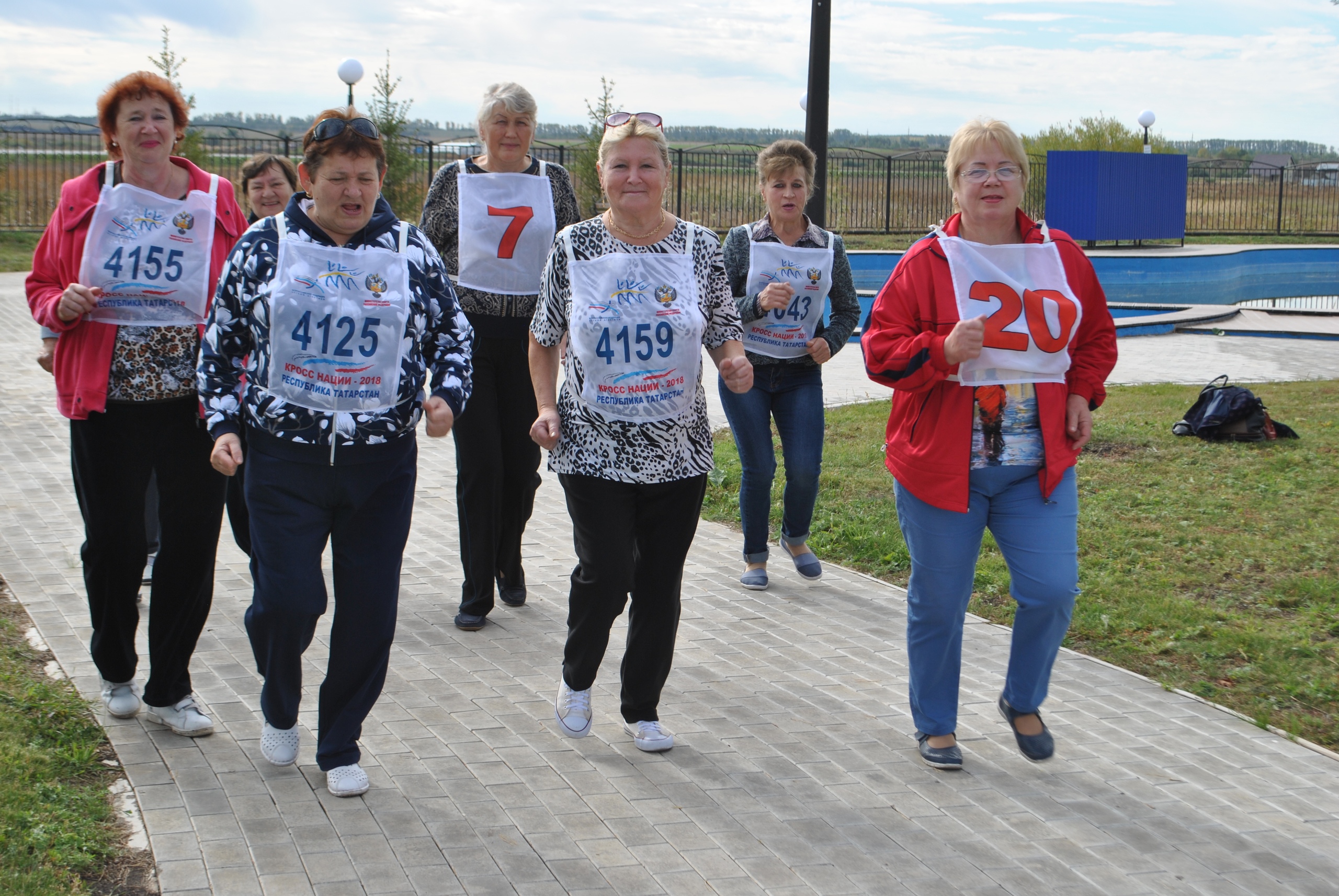Участие в «Кроссе нации - 2018» 