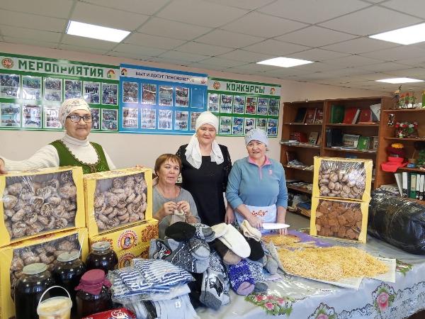 Гуманитарная помощь в Дрожжановском районе