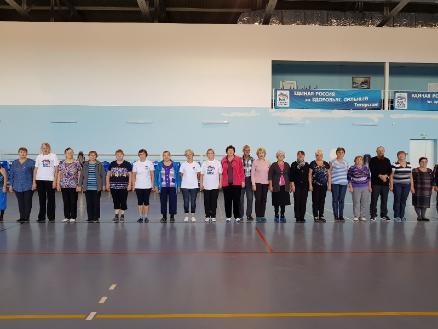 Спартакиада для пенсионеров