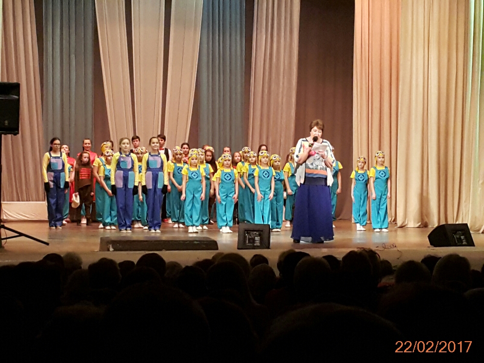 Концерт в честь 23 февраля «Дня защитника Отечества» в Авиастроительном районе