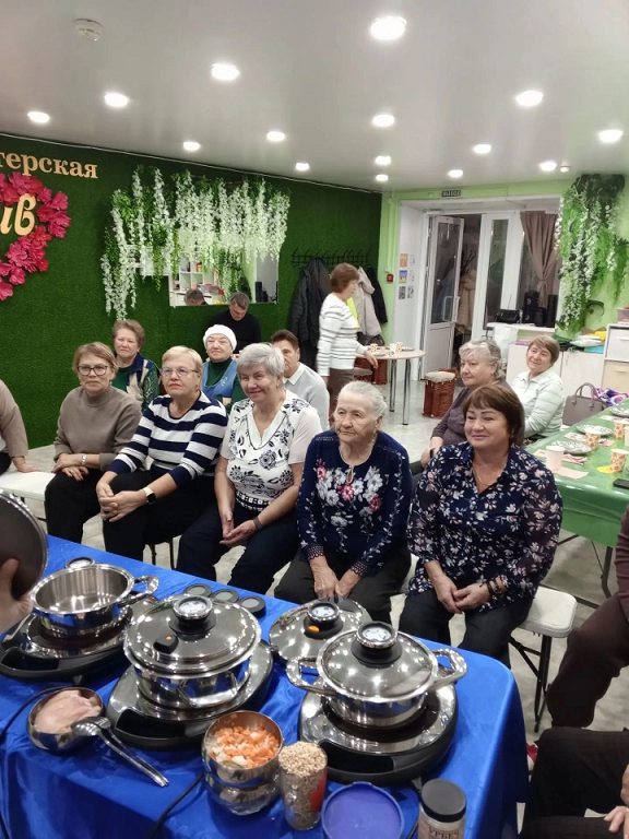 Кулинарный мастер-класс в творческой лаборатории «Креатив» со студентами УТВ