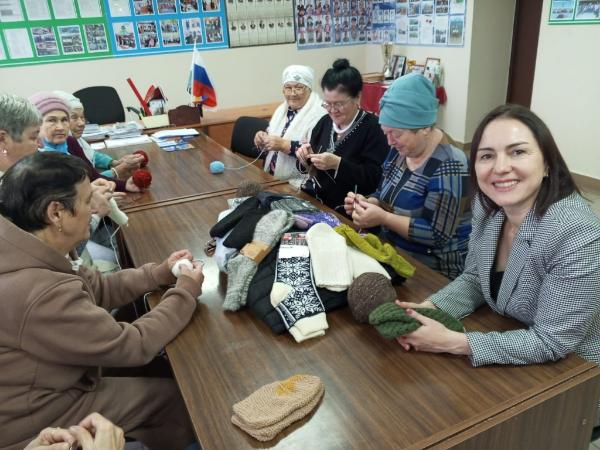 Гуманитарная помощь в Дрожжановском районе