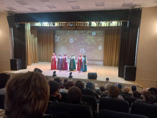 Праздничный концерт в честь международного дня пожилых людей