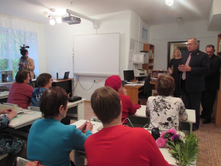 Открытие Университета третьего возраста в селах