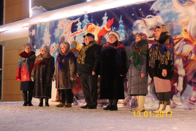 Дебют вокальной группы пенсионеров «Рябинушка»