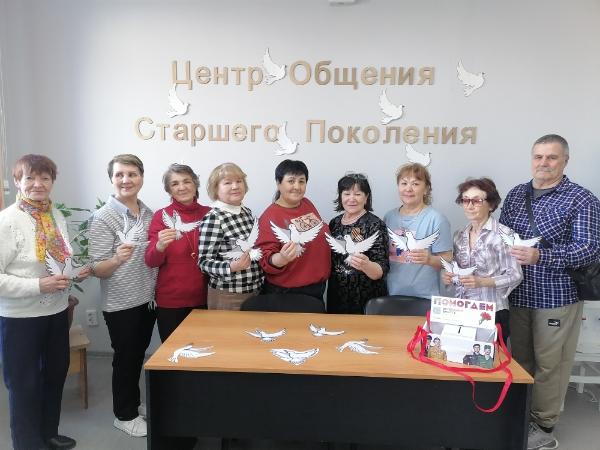 Стартовала в г.Азнакаево акция «Голубь мира -Голубь Победы»