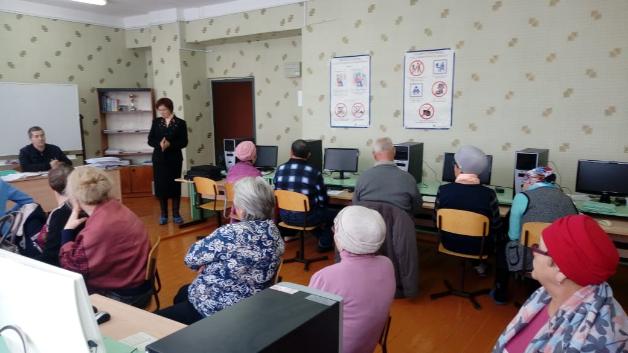 Открытие курсов компьютерной грамотности