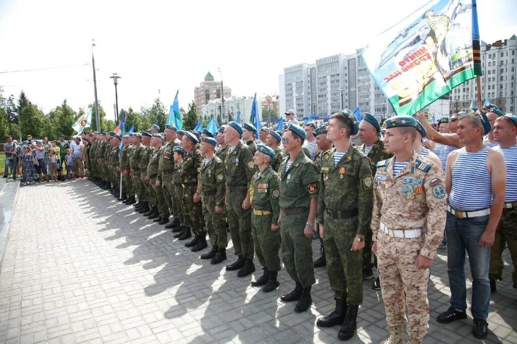92-я годовщина ВДВ в парке Победы в г.Казани