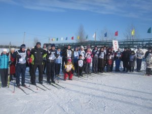 Любителей активного зимнего отдыха собрала массовая лыжня