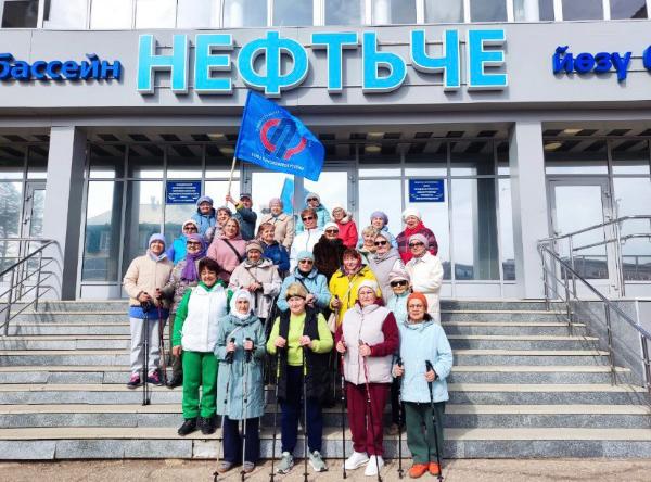 Члены Союза пенсионеров России, вновь доказали: движение — это жизнь!
