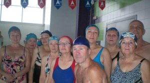 Соревнование по плаванию