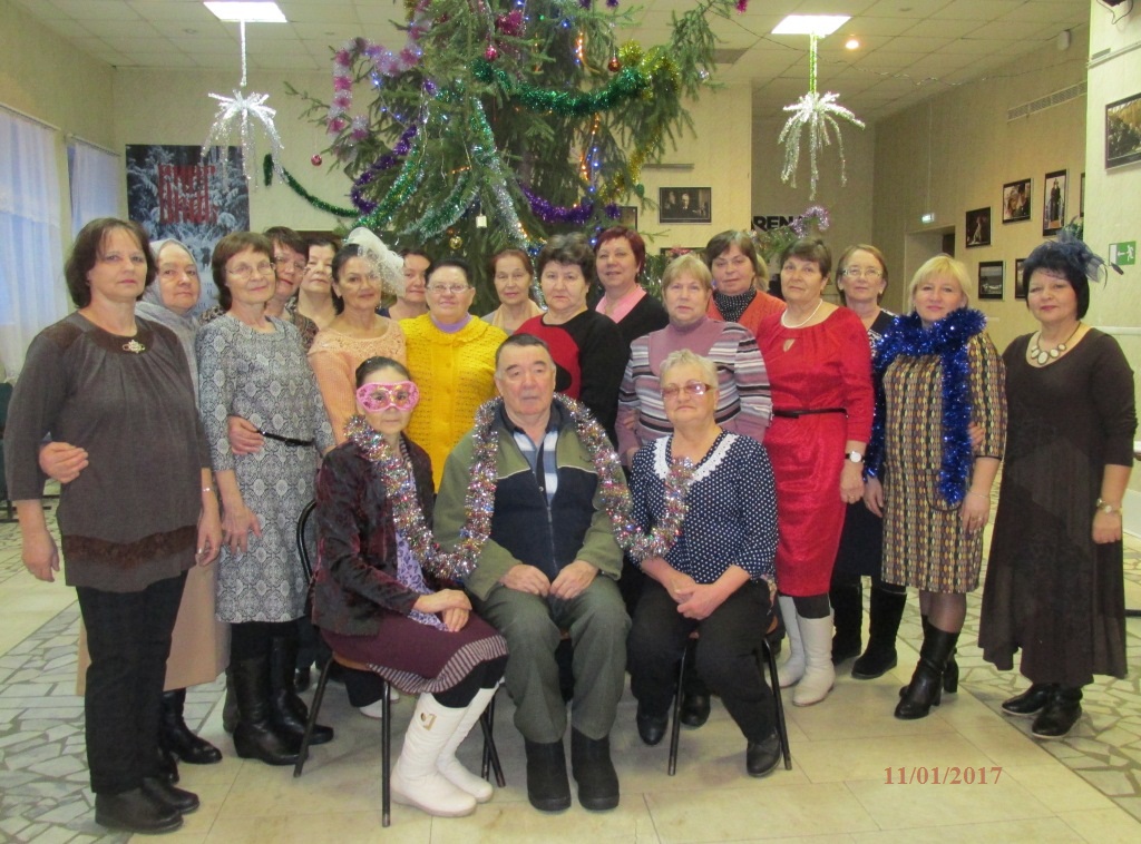 «Новогодний калейдоскоп» для слушателей курса