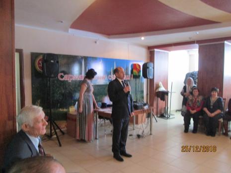 Новогодний праздник для пенсионеров