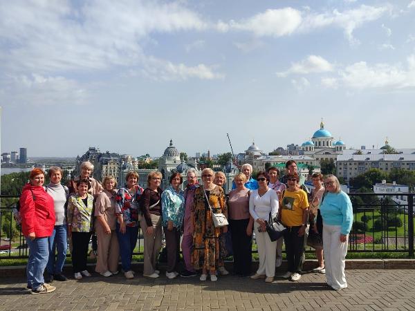 Пестречинские пенсионеры МО СП и волонтеры посетили Казанский  Кремель