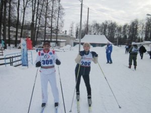 Лыжня пенсионеров