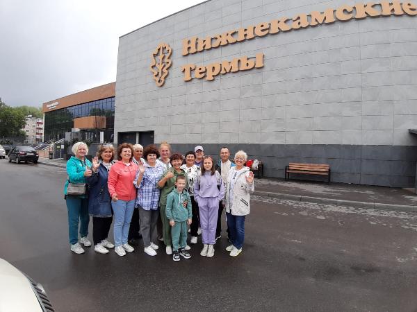 Танцевальный коллектив «Умырзая» при КС (на правах отдела) в Азнакаевском районе посетили Нижнекамские термы
