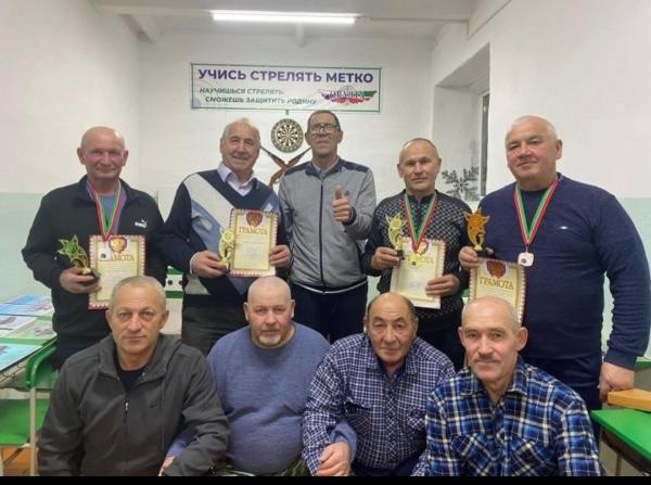 Соревнования по стрельбе среди пенсионеров