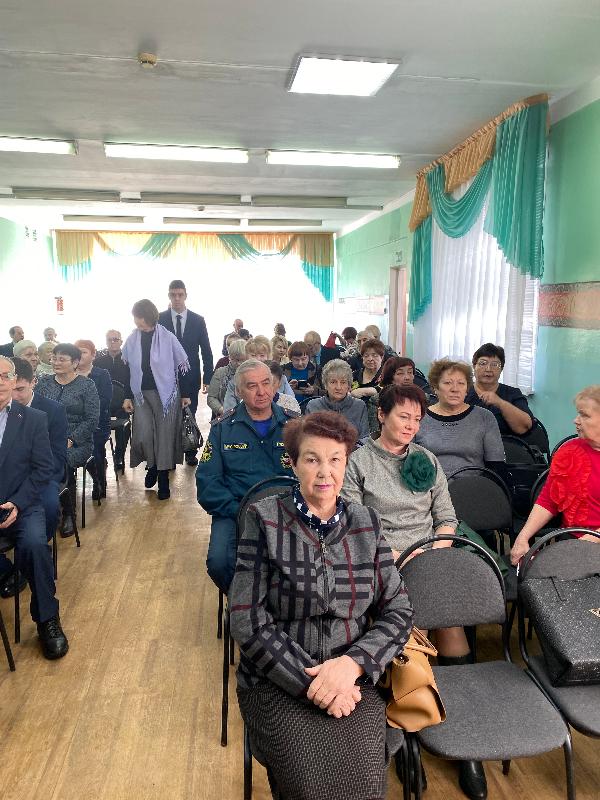 Участие в пленуме Совета ветеранов города