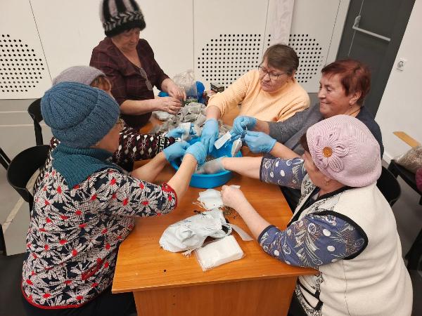 Азнакаево вчера отправила 84-ю по счету партию гуманитарной помощи участникам СВО