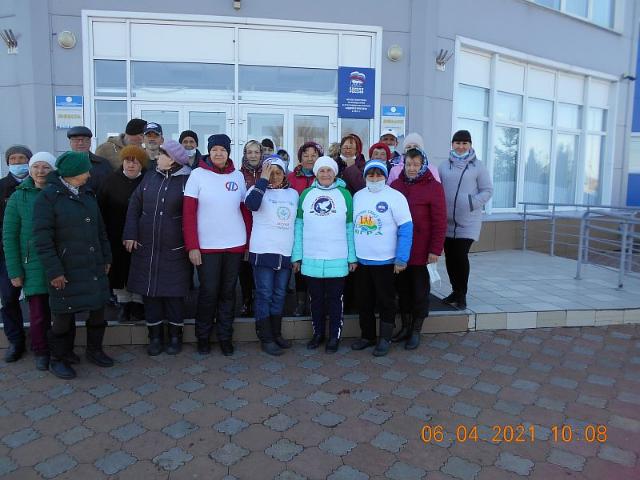 Оздоровительная акция  «10000 шагов к жизни», приуроченной ко Всемирному Дню здоровья-7 апреля