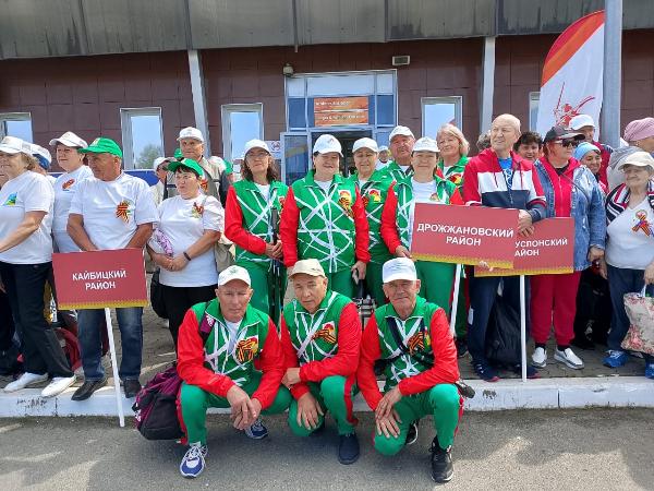 Участие дрожжановцев в республиканской спартакиаде пенсионеров