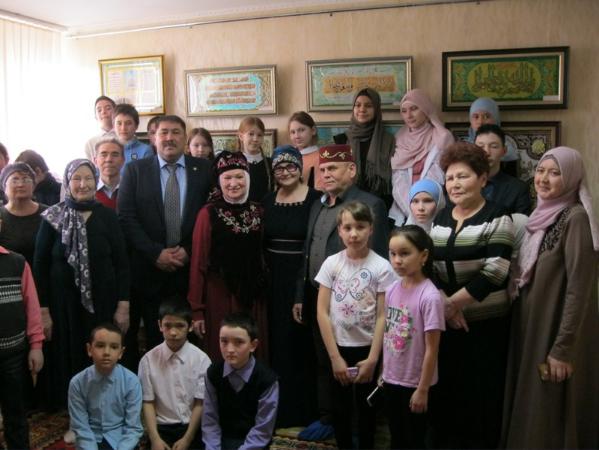 На выставке