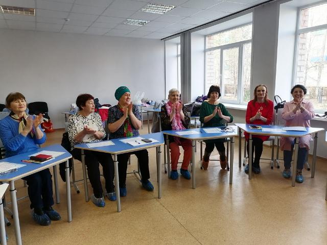 В г.Азнакаево завершились бесплатные курсы по психологии старшего поколения